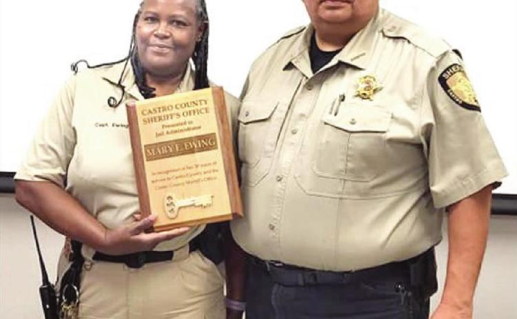 Capt. Ewing - 30 years of service
