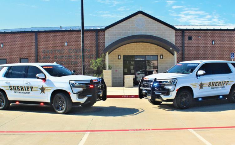 After a 10-month wait, the Castro County Sheriff’s Office acquired two new 2024 Chevrolet Tahoe patrol units purchased with the SB 22 Rural Sheriffs Grant Funding. Sheriff Sal Rivera said they traveled To Argyle, Texas to pick them up on Aug. 29. Rivera said the vehicles were purchased from Defender Supply, which specializes in law enforcement patrol vehicles, in October 2023. The only cost incurred to the citizens of Castro County were traveling expenses to pick the new vehicles up.