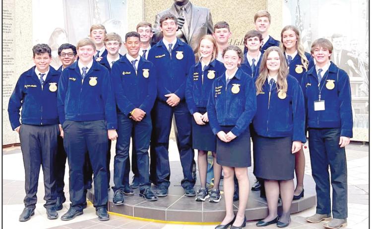 Nazareth FFA brought home the Golden Horizon Award for Division 1 in Texas. The Naz chapter is under the leadership of Austin Heck who continues to guide students to a successful outcome each year, with the assistance of many parents in the community.