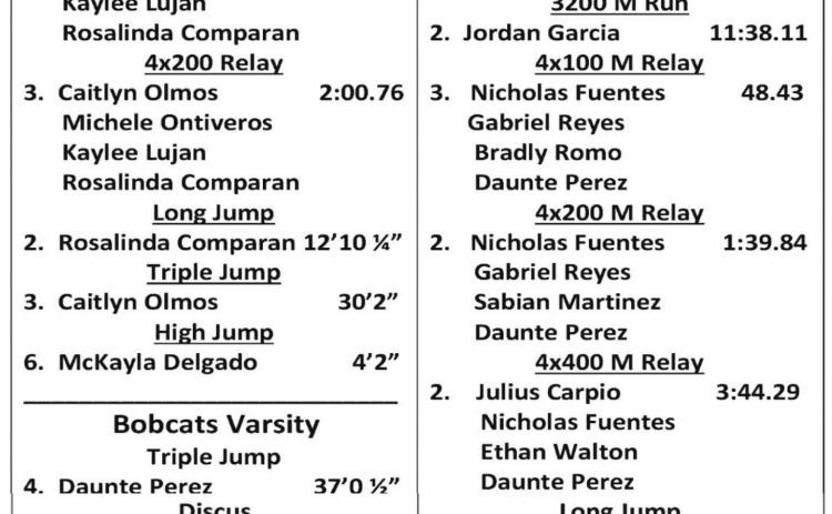 DHS competes at HS Acuff Relays