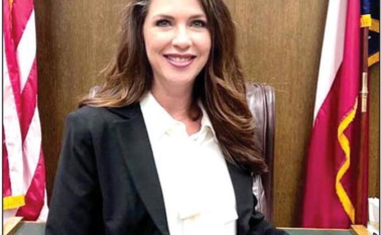 Gfeller sworn in as County Judge