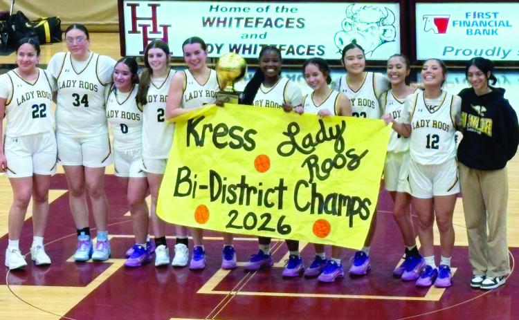 Lady Roos are Bi-District Champions Lady Roos beat Boys Ranch 61-23 to earn the Bi-District Championship