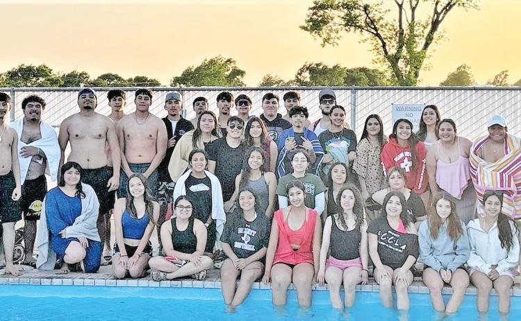 The DHS Class of 2025 enjoyed the Senior 2025 Sunset held at Dimmitt Recreational on May 18 with swimming and great food.
