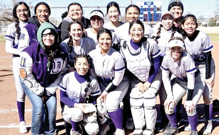 DHS Bobbies softball played well at the Hale Center Tourney, with two strong wins in three games. Players of the Game were Nina Vasquez (first game), Alina Mora (second game) and Julia LaRue (third game).