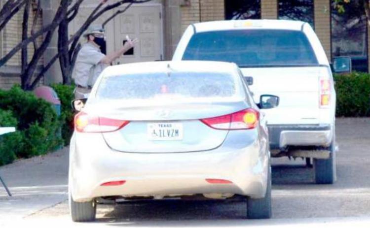 First United Methodist Church held it Thanksgiving Dinner on Tuesday with take orders this year due to COVID-19. Cars lined the street to pick up the holiday feast and enjoy the hard work that went into preparing the meal.