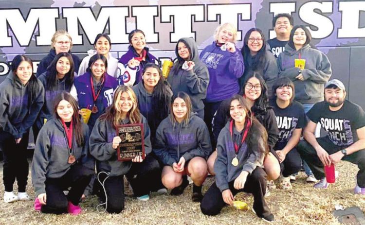 The DHS Bobbies places second out of 16 teams competing at the Levelland Powerlifting meet this past weekend.