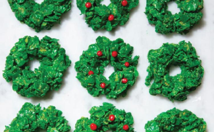 Cornflake Wreaths