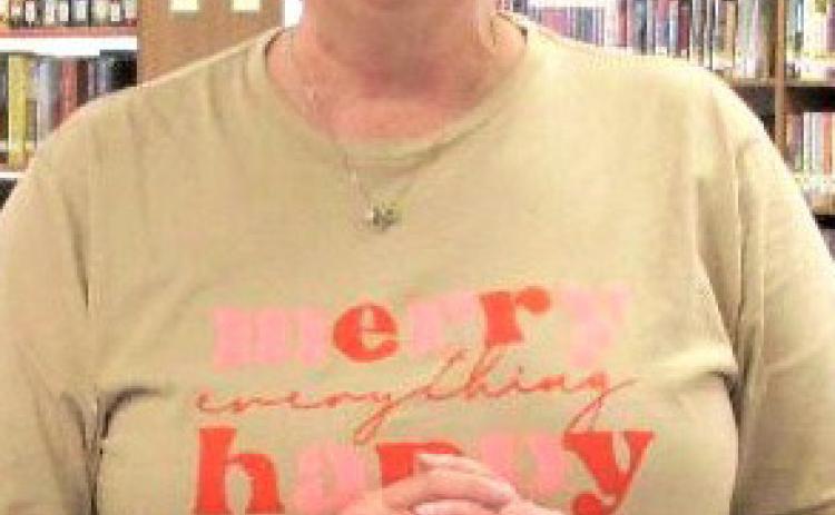 The Rhoads Memorial Library March Display of the Month features quilting and Jill Craig of Plainview.
