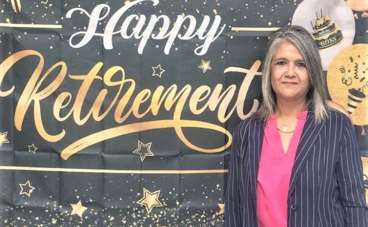 Hart ISD said goodbye to valued and loyal staff member Ramona Neudorf at a retirement party. Neudorf has served has been a teacher and principal for many years and real leader at the school.