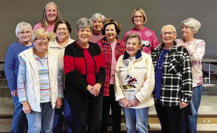 Progressive Study club helped with snack pac for kids. Members helping were Jeanne Wright, Emily Keese, Ka Wilfong, Judy Shipman, Judy McDaniel, Marilyn Foster, Tangy Garrison and Sheran Childress. Also helping that day was Karen Barnett and Becky Tucker.