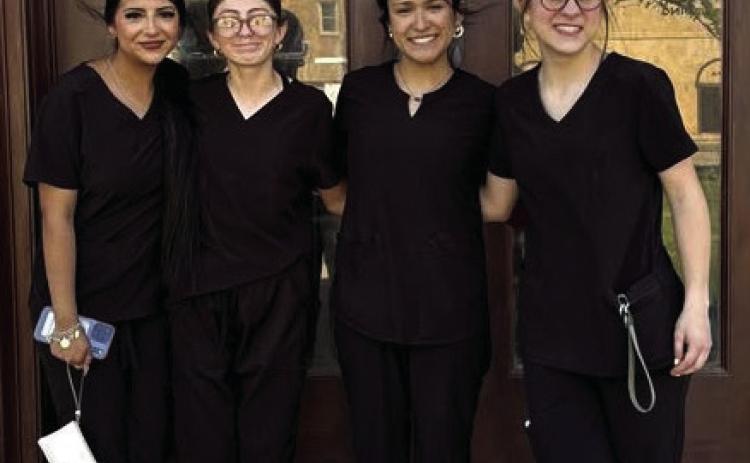 VET SCIENCE COMPETITORS— The Hereford FFA Veterinary Science CDE team competed at the Area 1 Contest recently. They placed 13th among 48 teams in the Area and were third in Littlefield District in a highly competitive contest. Team members are Nubia Soltero, Adali Arias, Emma Arredondo and Stella Hewitt.