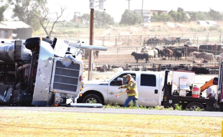 Sunnyside Semi Crash