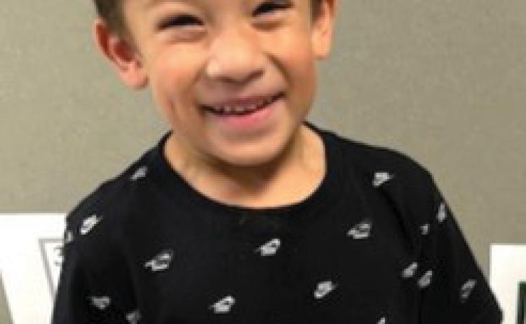 RES Pumpkin Contest Kindergarten Winner, Joey Villarreal.