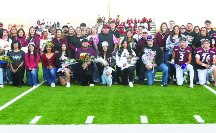 Tulia High School Fall Senior Recognition for Band, Cheer, Cross Country and Football was held before the final home game of the season.