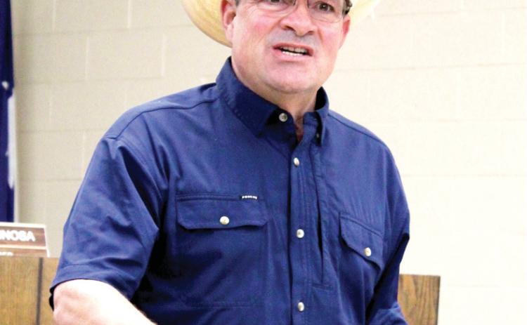 Texas Rep. Ken King, District 88, spoke on priorities for the upcoming 89th Texas Legislature which get underway on Jan. 14, 2025. Wildfire resources, school vouchers, and other issues were included, and Castro County residents had the opportunity to ask questions on subjects that concerned them.