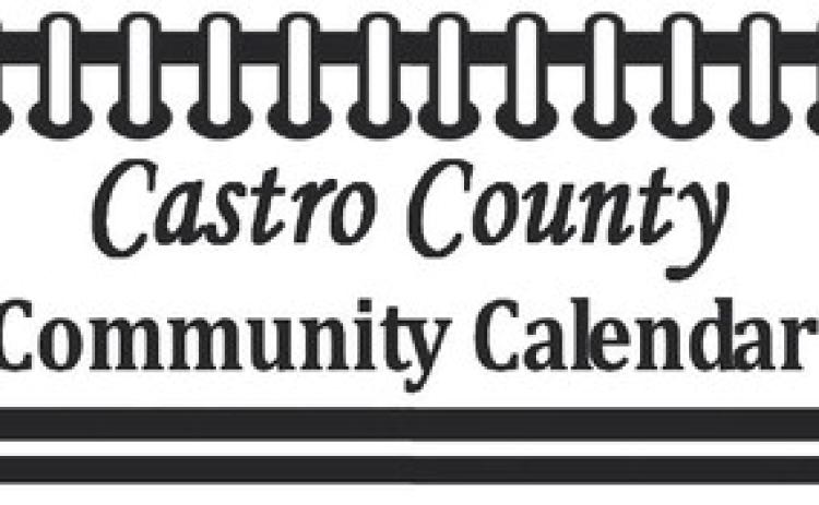 Castro County Community Calendar