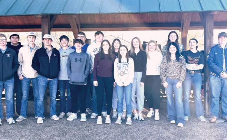 Nazareth FFA students are headed for state after earning an Area championship and two reserve championships, all while helping their chapter and classmates smoke 1,200 hams and many participating in sports.