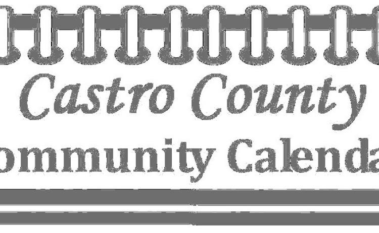 Castro County Community Calendar