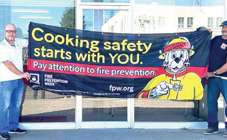 Hart VFD and State Farm are partnering up for this year’s Fire Prevention Week campaign which runs Oct. 8-14.