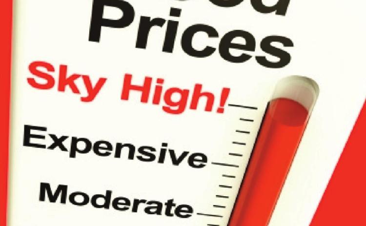 Food prices continue to rise