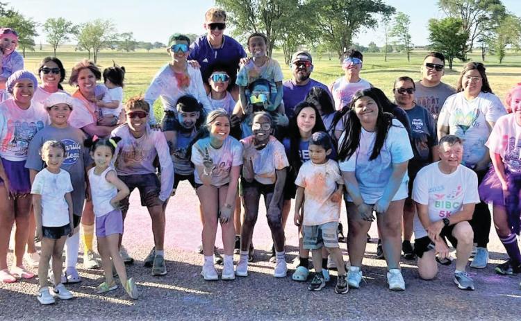 Dimmit Athletic Booster Club Color Fun Run