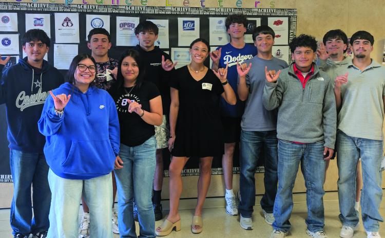 Ms. Kayla Thomas from (WTAMU) West Texas A&amp;M University came to explore post-secondary options and career pathways. The session covered future decision making, tuition assistance, leadership development, and the long-term benefits of continuing education. By providing clear guidance and realistic expectations, the presentation equipped our graduating class with valuable insight as they make informed decisions about their post-graduation plans.