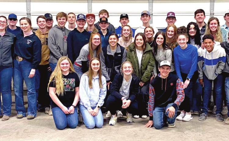 Nazareth Ag department hosts FFA state officer
