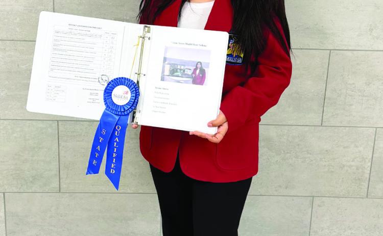 Destiny Chavez - Crime Scene Model Selina - 1st, Superior Rating, Perfect Score, State Qualified