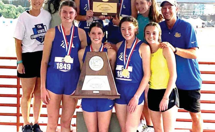 Naz tracksters score state win