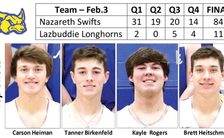 Swifts take Longhorns, 84