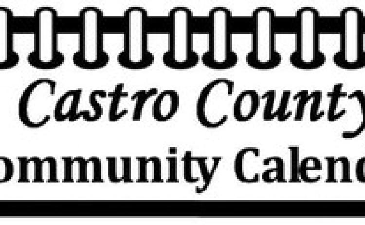 Castro County Community Calendar