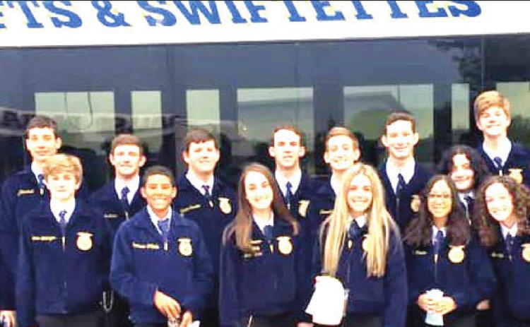 Nazareth FFA Chapter attends Area 1 FFA Convention