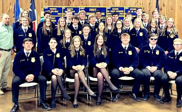 Nazareth FFA celebrated the past year at its annual banquet