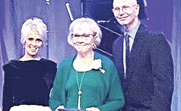 Colleen Robinson BSN, RN, (center) was recognized last Wednesday evening at the 7th Panhandle Great 25 Nurses Banquet in Amarillo.
