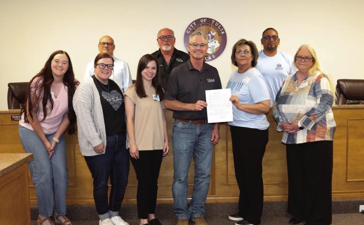 City of Tulia Proclaims April Child Abuse Awareness Month