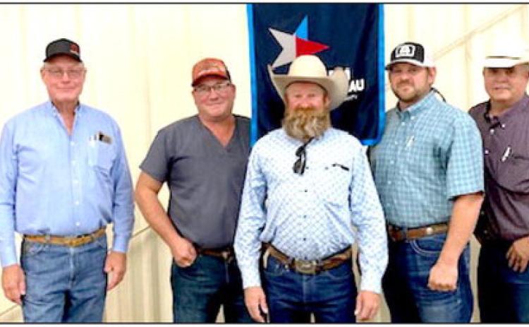 Jason Cantrell, Dale Wilhelm, Zach Smith, Matt Gfeller, Jason Wooten, Rodney Hunter and Brad Kleman