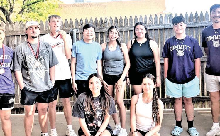 The Dimmitt High School Tennis team competed in Levelland with Josh Seaton placing 2nd in singles, and Benny Navarro and Blake Howell winning consolation in boys doubles.