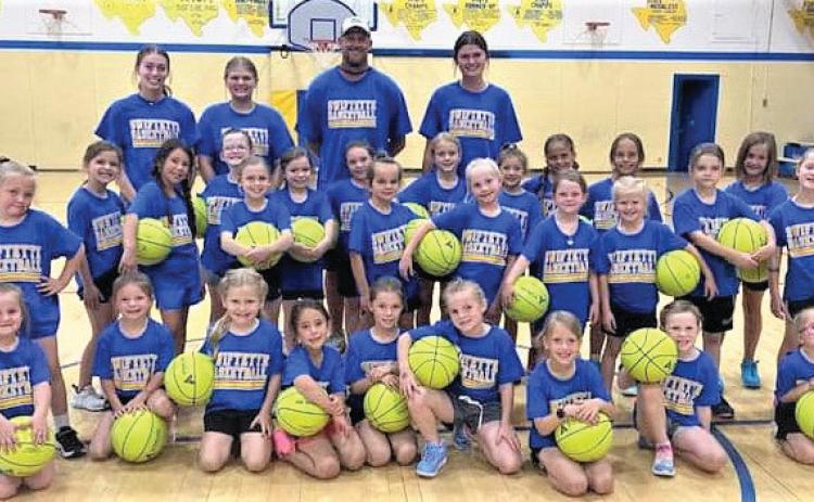 The Nazareth Swiftettes Basketball Camp saw lot of future state champ prospects this year, with a talented group of mini-Swiftettes attending to learn skills and have lots of fun.