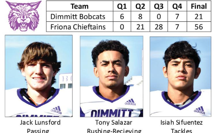 Bobcats fall to Chieftains