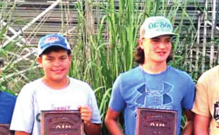 Castro County 4-H shooters Harrison and Oliver Meador