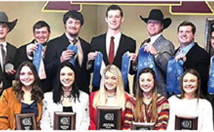 WTAMU judging team #4 at National Western