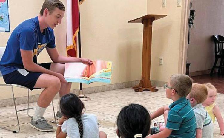 The final Terrific Tuesday was held at Rhoads Memorial Library with a “visit” to Egypt. Spencer Acker read a book to attendees, built pyramids out of cups, enjoyed dole whip cups for snacks. Terrific Tuesday was led by Felice Acker, Castro County Extension Agent and brought activities to local youth throughout the summer with the assistance of teen helpers.