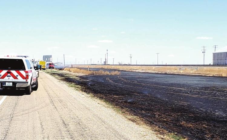 A fire on U.S.