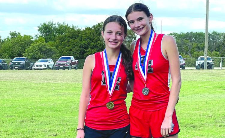 Lady Cougars, Blaize Cadra and Jaycee McNeely are headed to regionals in cross country after competing in the district meet. Congratulations &amp; Good Luck! Blaize Cadra-1st place. Jaycee McNeely-2nd place